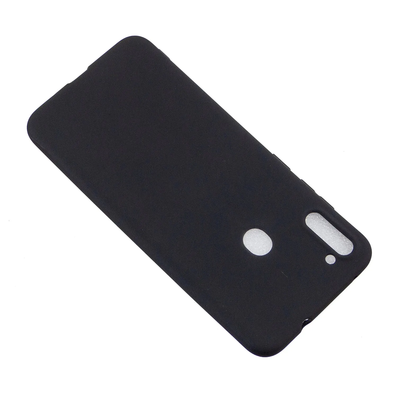 For Samsung A01/ A11/A21/A41/A51/A71/A81/A91 Mobile Phone Case Lovely Candy Color Matte TPU Anti-scratch Non-slip Protective Cover Back Case 1 black