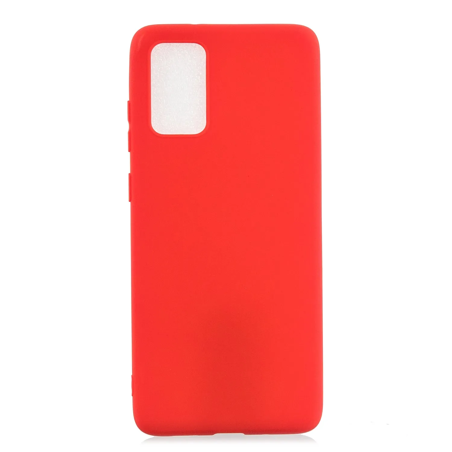 For Samsung A01/ A11/A21/A41/A51/A71/A81/A91 Mobile Phone Case Lovely Candy Color Matte TPU Anti-scratch Non-slip Protective Cover Back Case 11 lotus root pink
