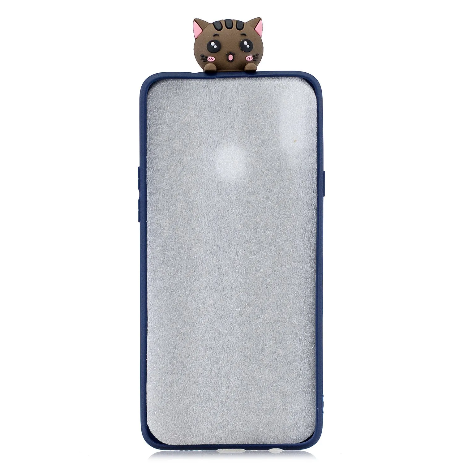 For Samsung A10S A20S Color Painting 3D Cartoon Animal Full Protective Soft TPU Mobile Phone Case sapphire