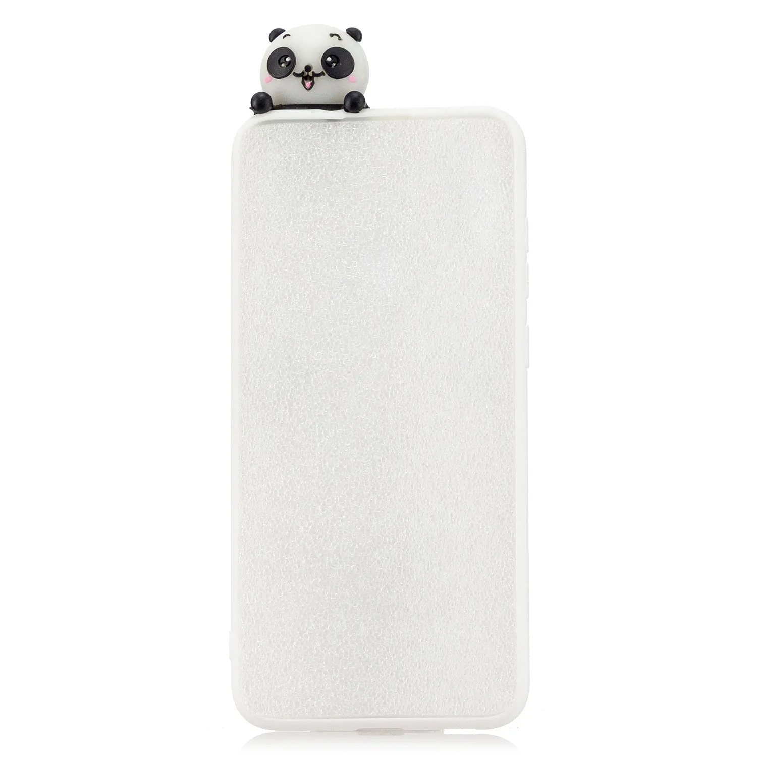 For Samsung A11 TPU Back Cover 3D Cartoon Painting Soft Mobile Phone Case Shell Smiley panda