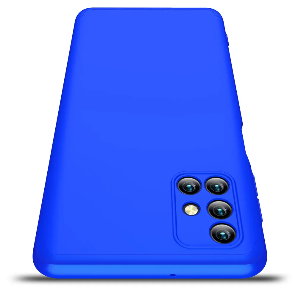 For Samsung Note 20/Note 20 Ultra/M31S Mobile Phone Cover 360 Degree Full Protection Phone Case blue