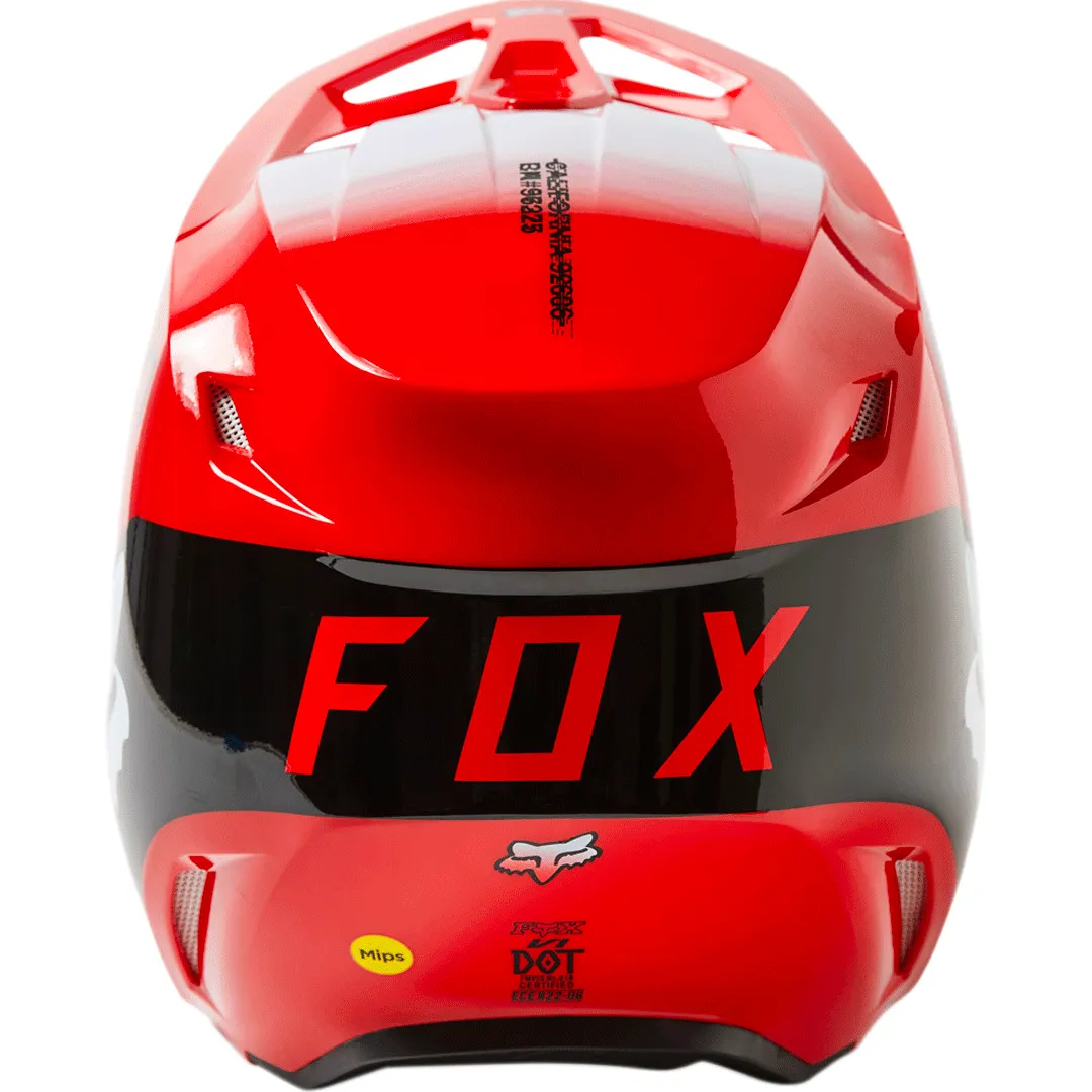 Fox - 2024 V1 Toxsyk Red Helmet