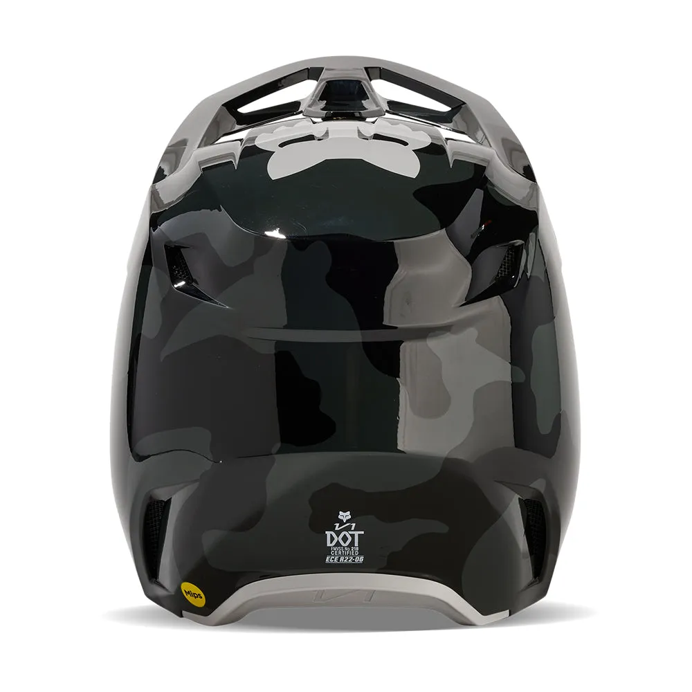 FOX V1 BNKR HELMET MIPS CE [BLACK CAMO]