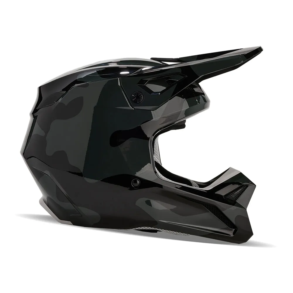 FOX V1 BNKR HELMET MIPS CE [BLACK CAMO]