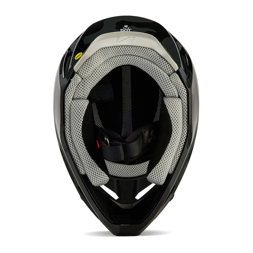 FOX V1 BNKR HELMET MIPS CE [BLACK CAMO]