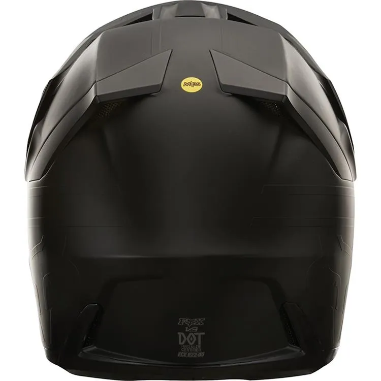 FOX V3 MATTE CARBON ECE [MATTE BLACK]