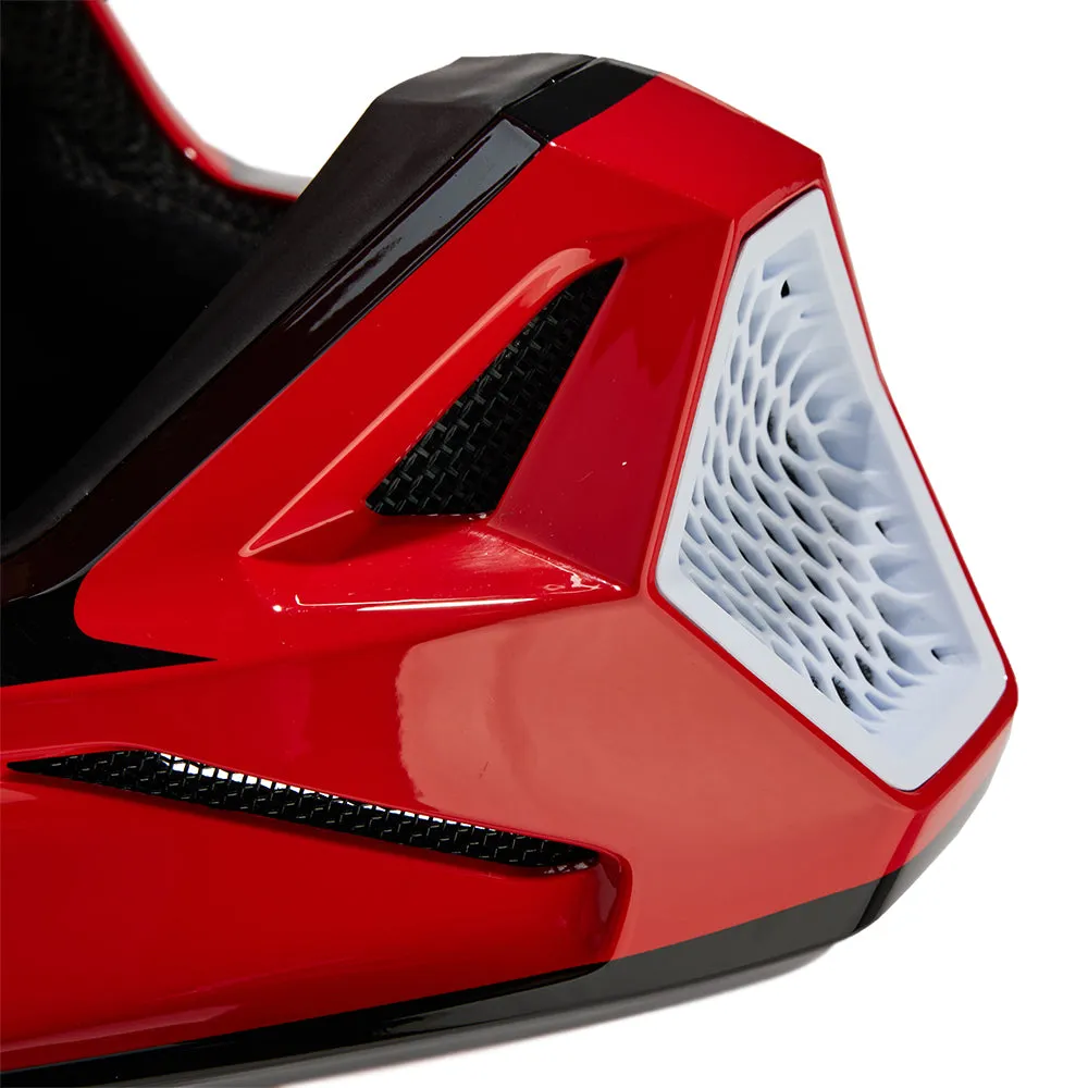 FOX YOUTH V1 BALLAST HELMET [FLO RED]