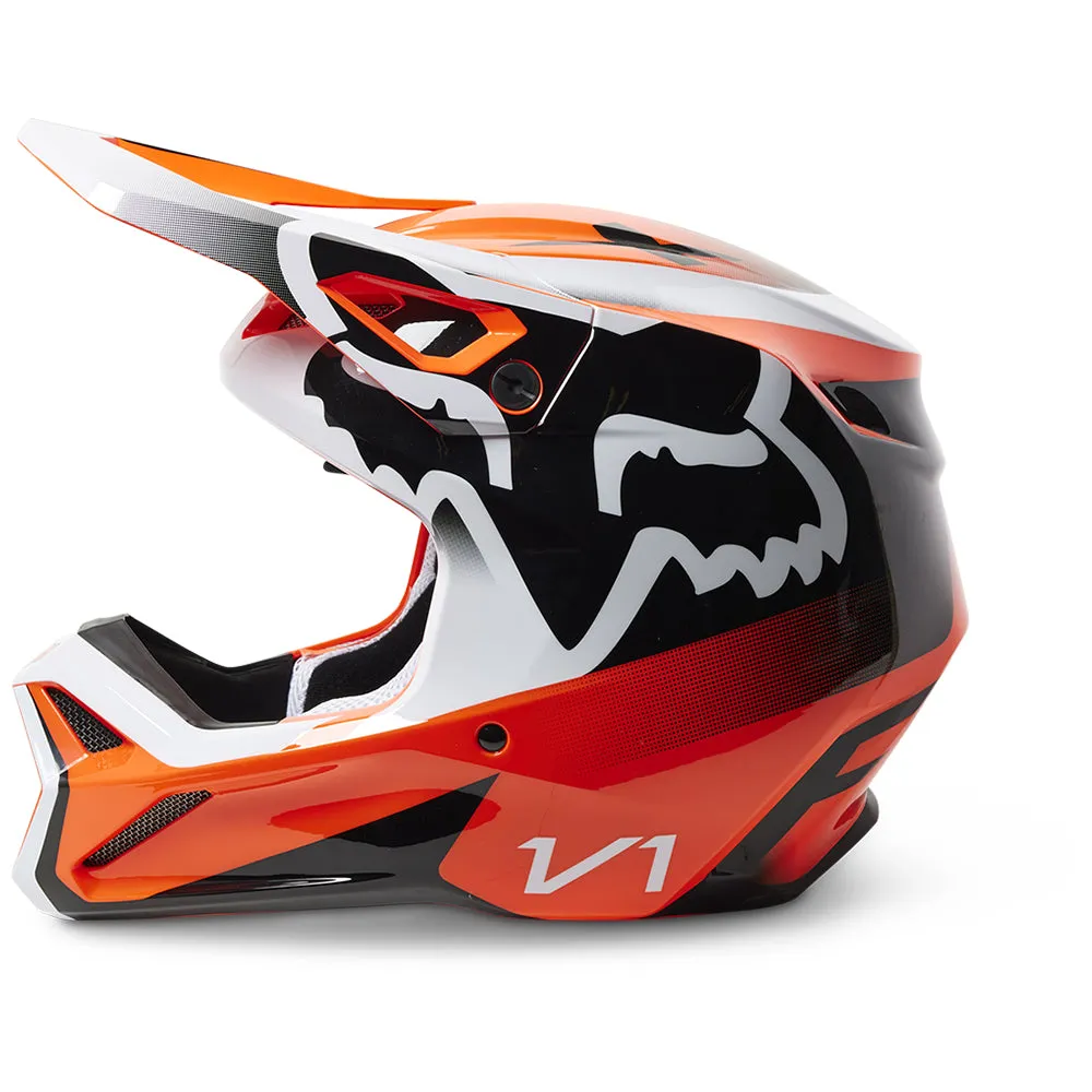 FOX YOUTH V1 LEED HELMET MIPS ECE [FLO ORANGE]
