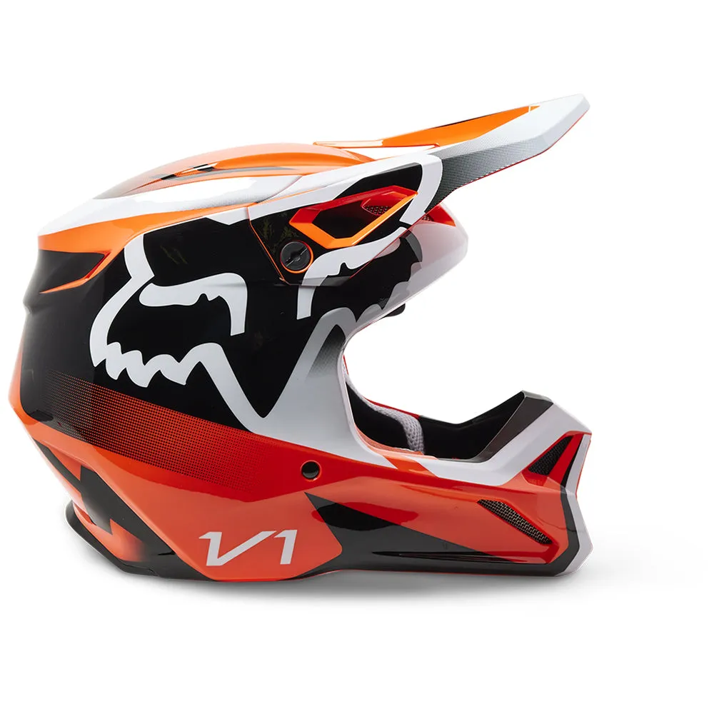 FOX YOUTH V1 LEED HELMET MIPS ECE [FLO ORANGE]