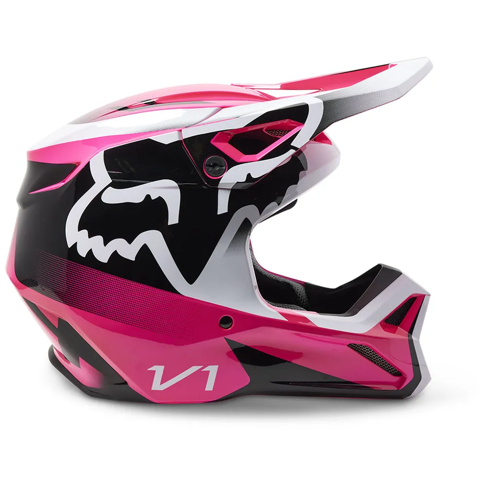 FOX YOUTH V1 LEED HELMET MIPS ECE [PINK]