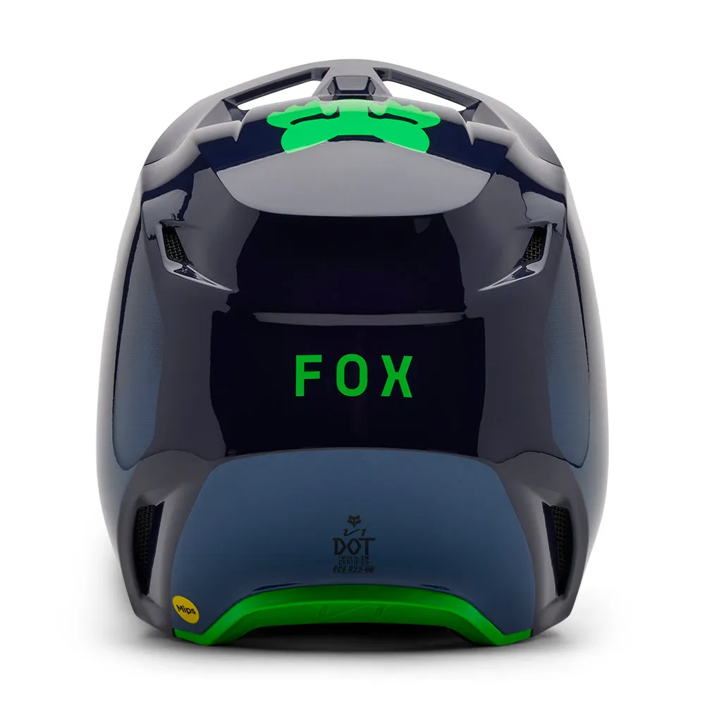 FOX YOUTH V1 TAUNT HELMET MIPS CE [NAVY]