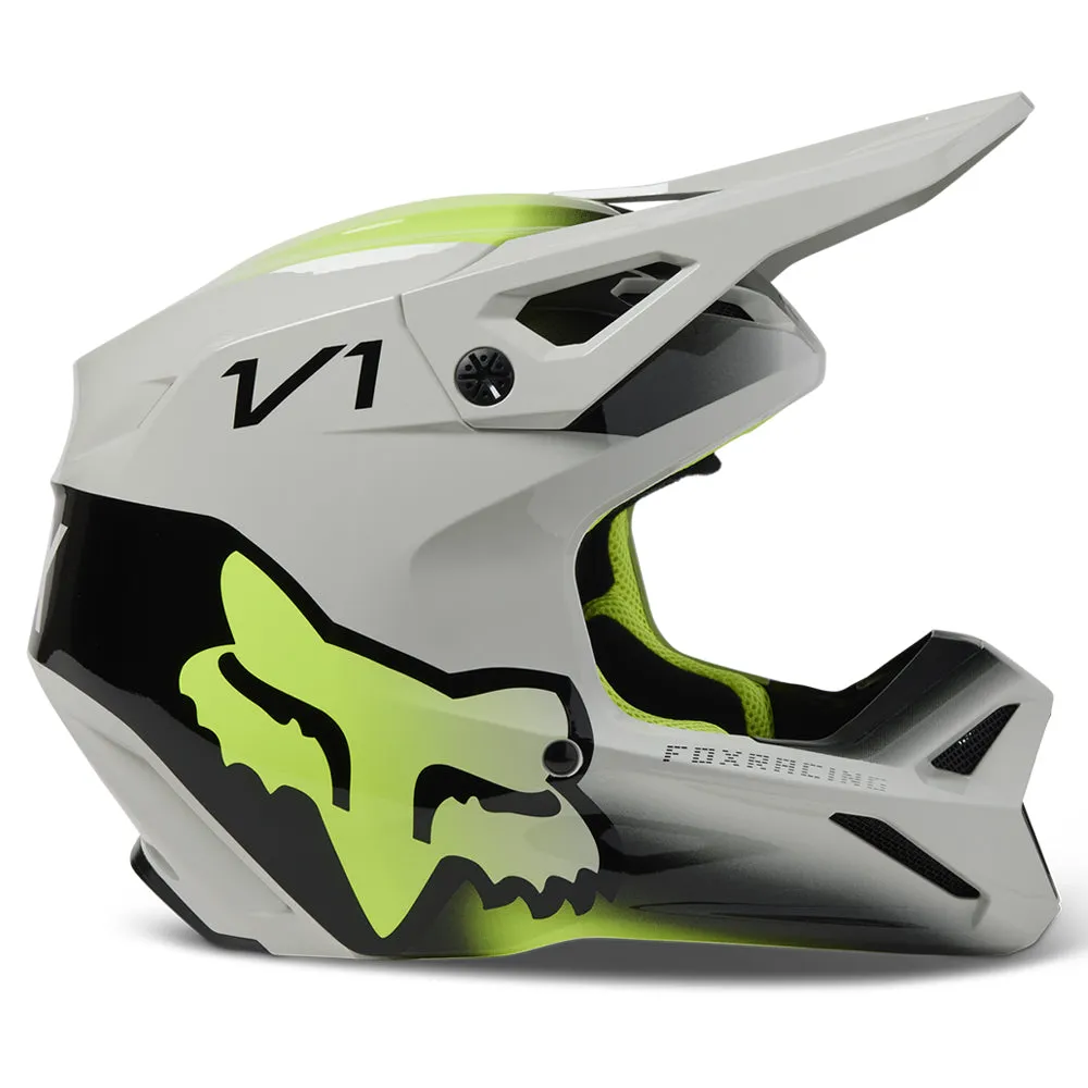 FOX YOUTH V1 TOXSYK HELMET MIPS ECE [STEEL GREY]