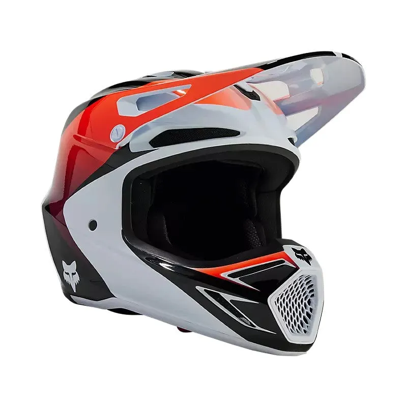 FOX YOUTH V3 STREAK HELMET [WHITE]