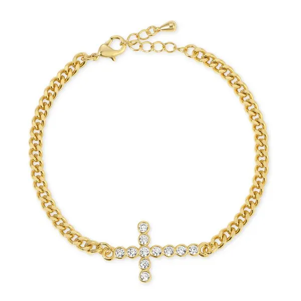 francesca cross bracelet