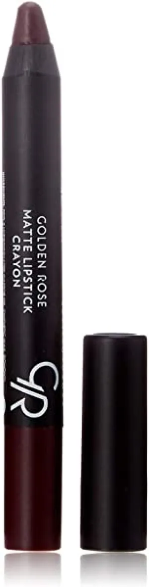 Golden Rose Matte Lipstick Crayon #03 Temptress Brown