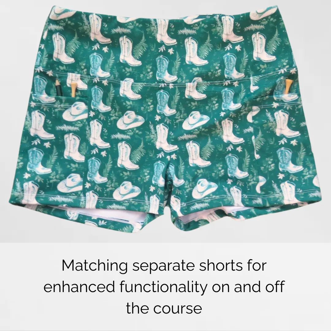 Green Cowboy Golf Dress
