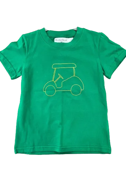 Green Golf Tee