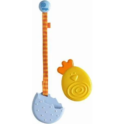 Haba Silicone Clutching Teether - Chick
