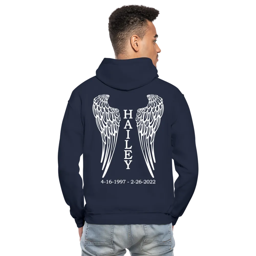 Hailey 4-16-1997 2-26-2022 Gildan Heavy Blend Adult Hoodie