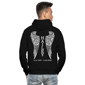 Hailey 4-16-1997 2-26-2022 Gildan Heavy Blend Adult Hoodie