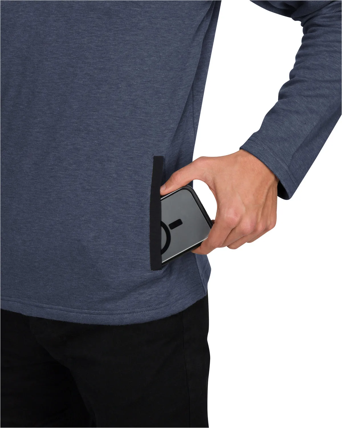 Half Zip Golf Pullover with Pockets