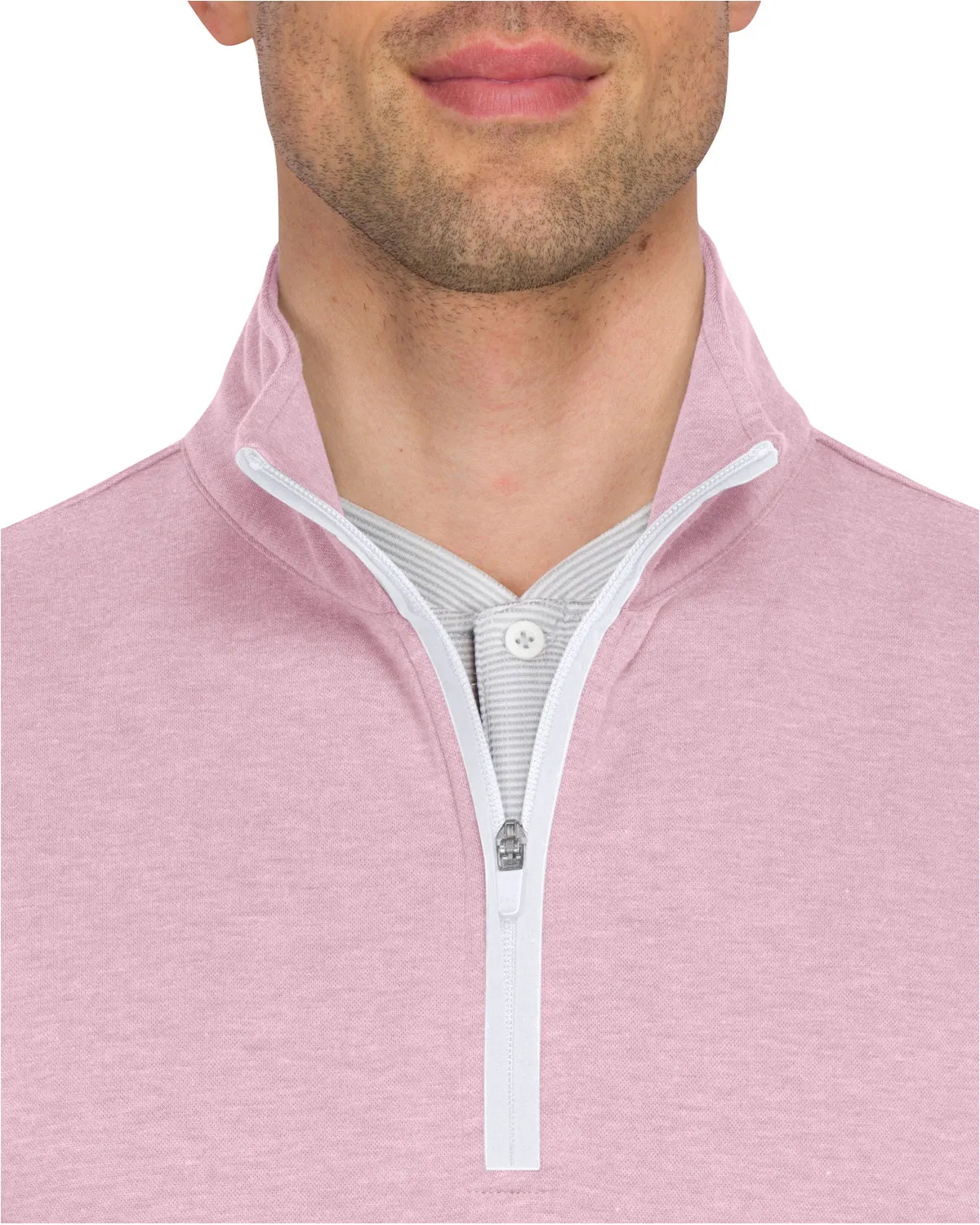 Half Zip Golf Pullover with Pockets