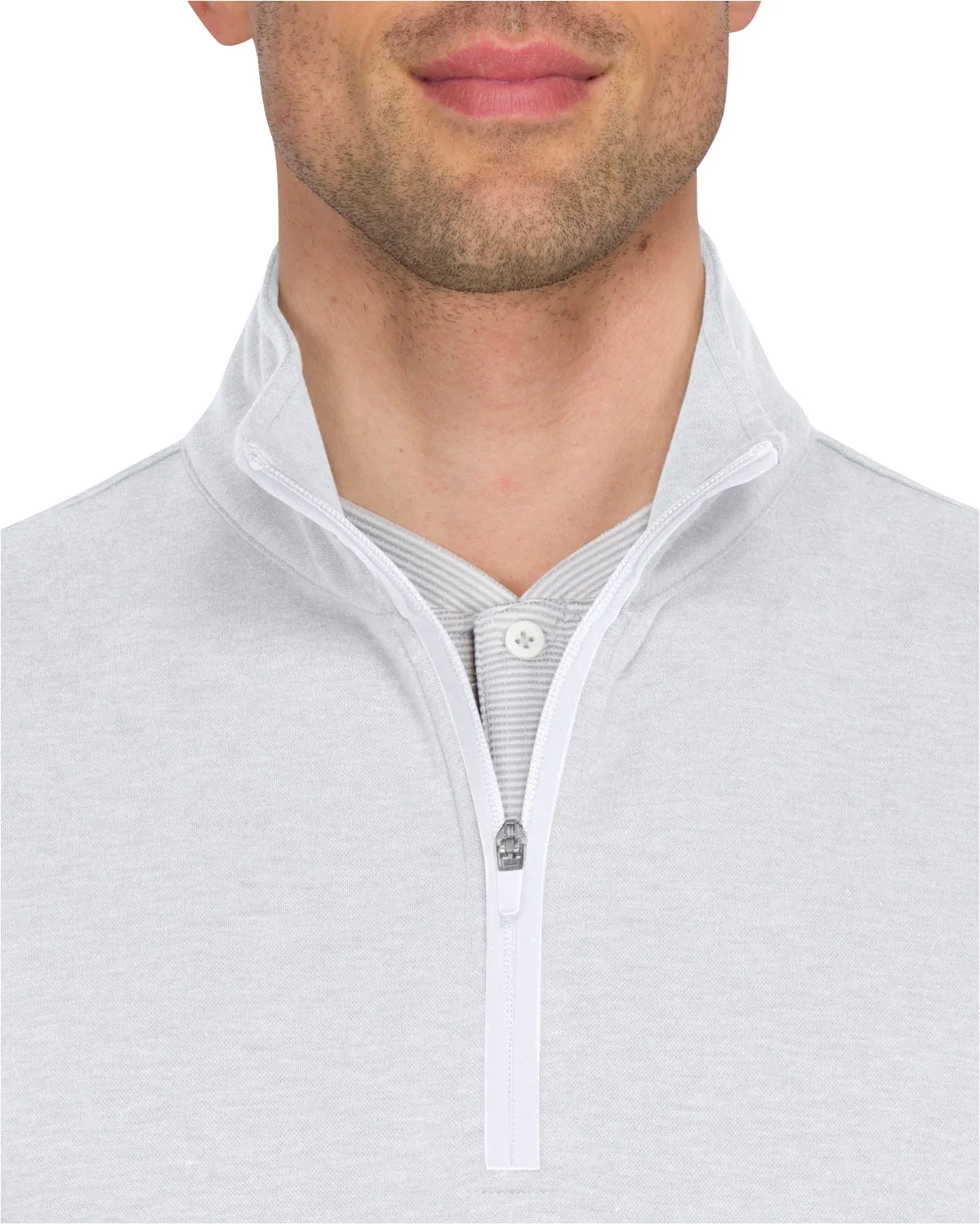 Half Zip Golf Pullover with Pockets