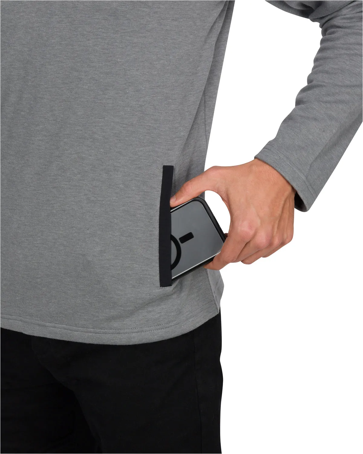 Half Zip Golf Pullover with Pockets