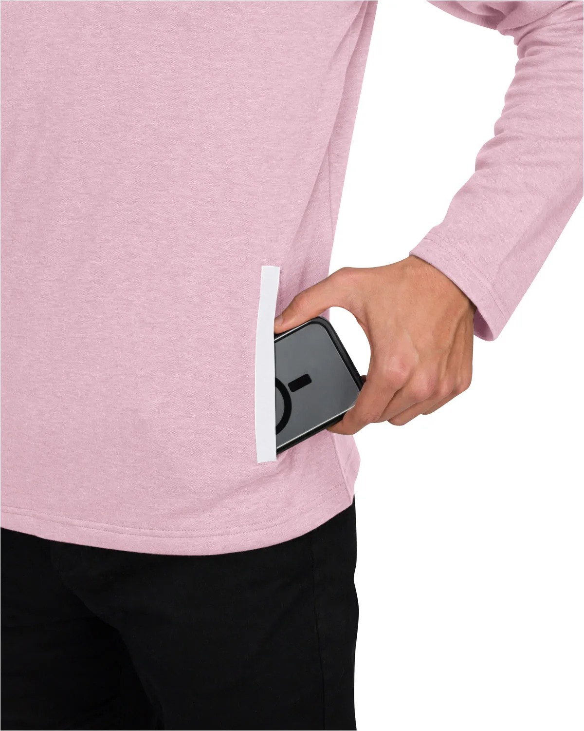 Half Zip Golf Pullover with Pockets