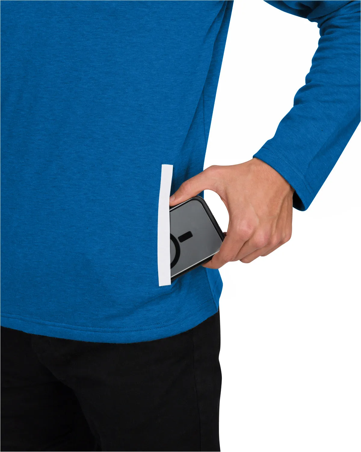 Half Zip Golf Pullover with Pockets