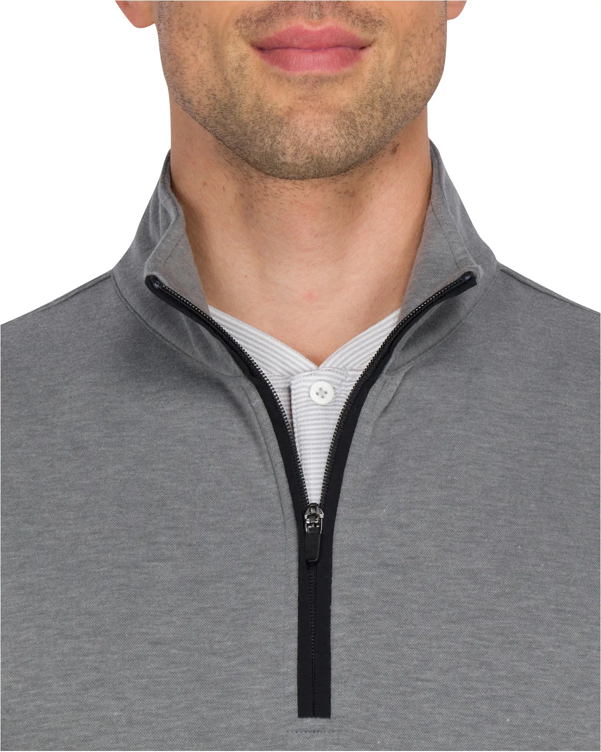 Half Zip Golf Pullover with Pockets
