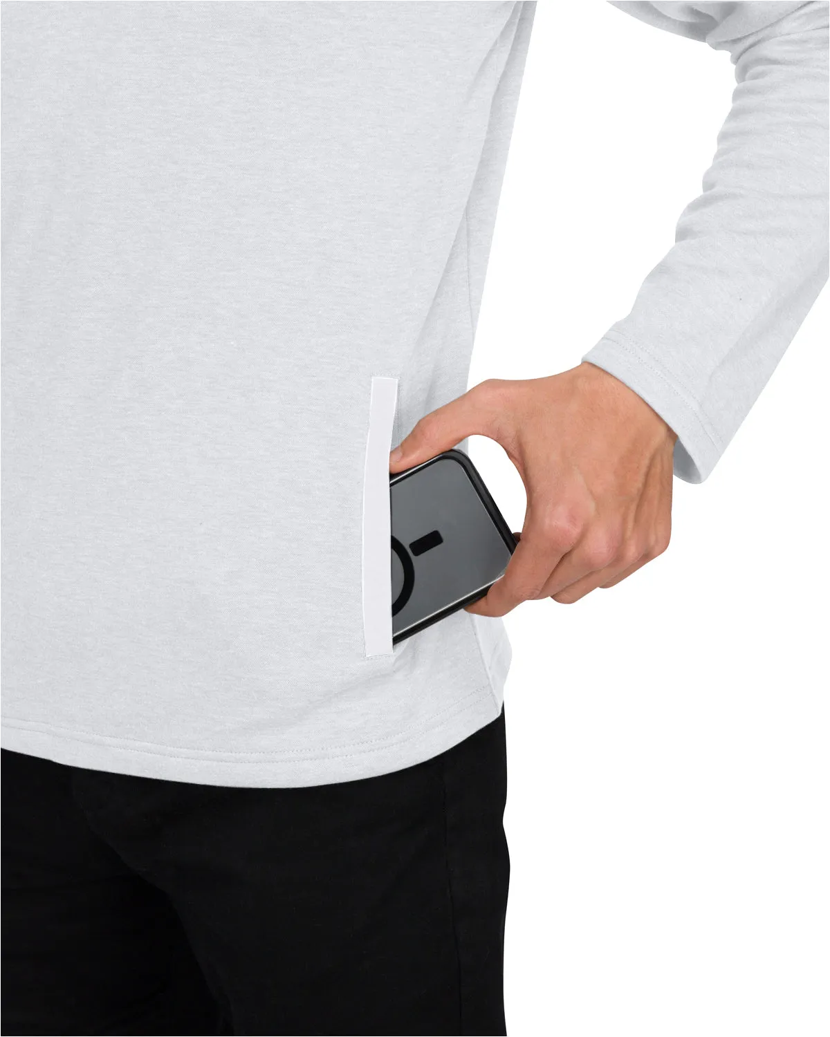 Half Zip Golf Pullover with Pockets