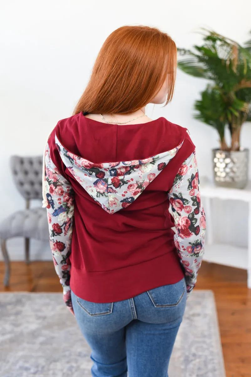 Halfzip Sweatshirt - Among The Wildflowers