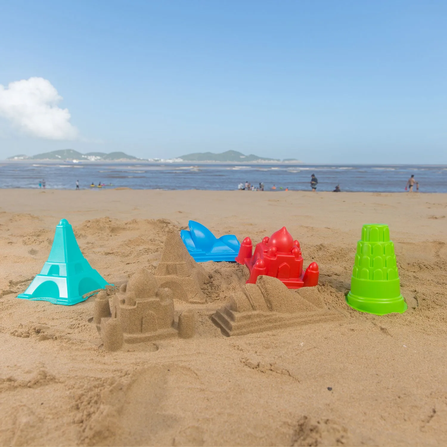 Hape Leaning Tower of Pisa Sand Castle