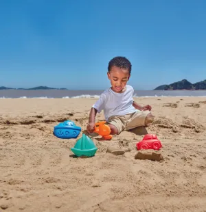 Hape Travel Sand Mold Set