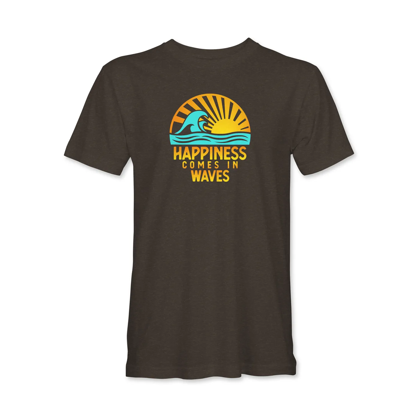 Happiness Comes In Waves T-Shirt