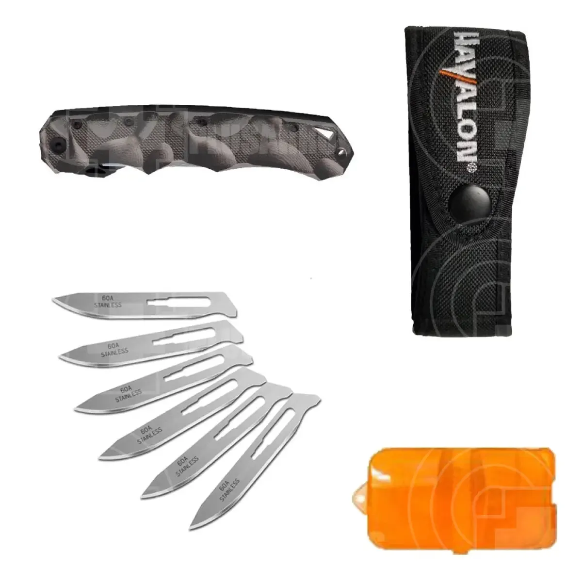 Havalon Piranta Stag Knife
