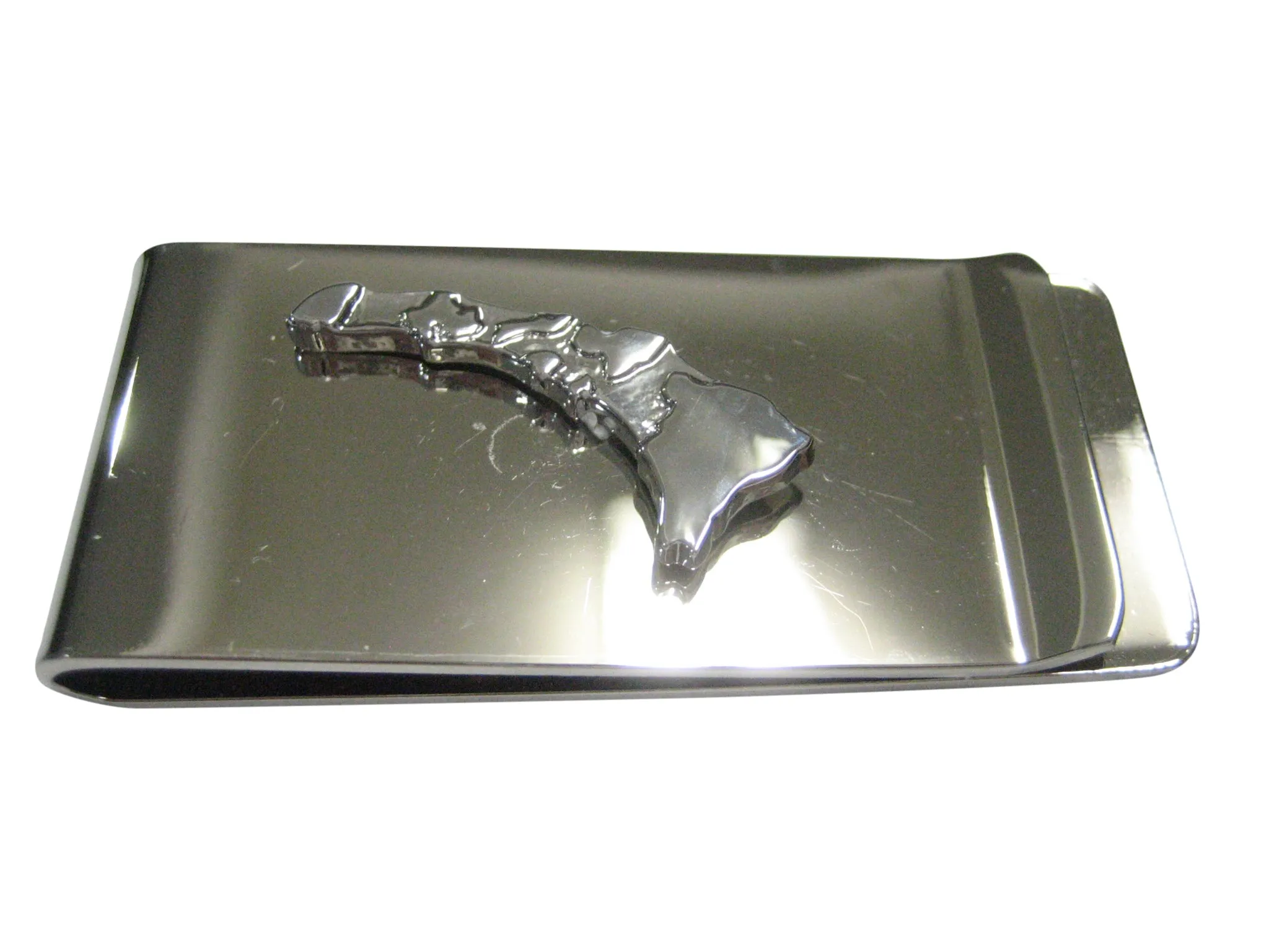 Hawaii State Map Shape Money Clip