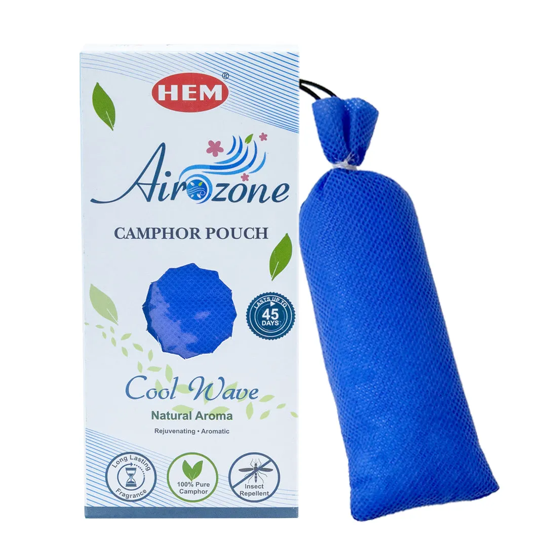 HEM Cool Wave Camphor Pouch Pack of 2 (60g Each)
