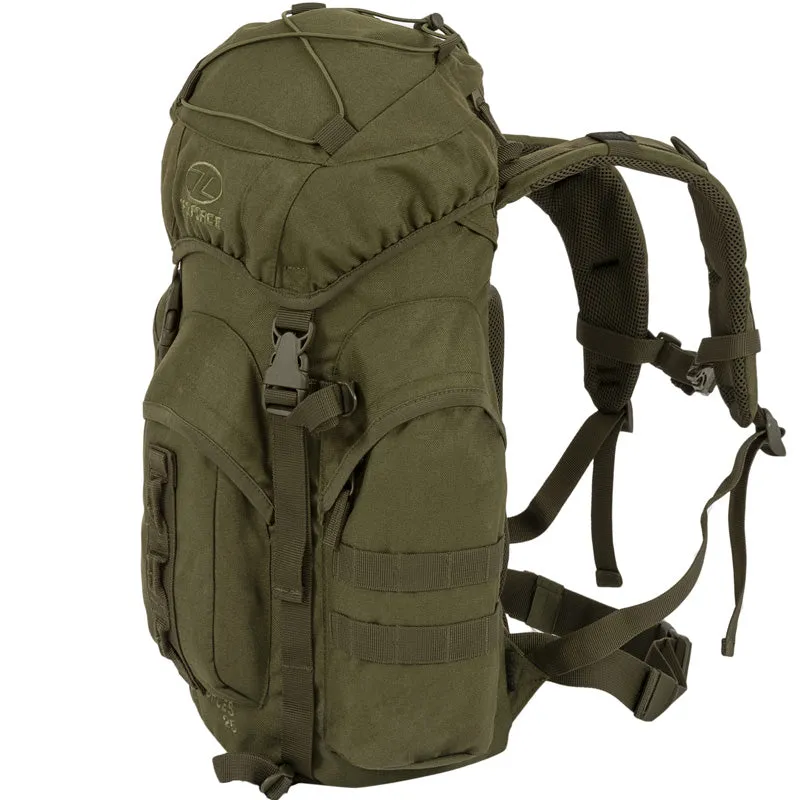 Highlander Outdoor Rygsæk - 25 liter - Forces Olive