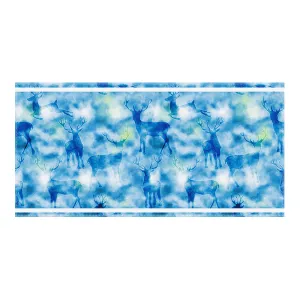 Highly Absorbent Wonderland In The Sky Travel Towel: Perfect for Quick Drying and Comfort