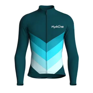 Horizon Shift | Midnight Green Male Long Sleeves Jersey