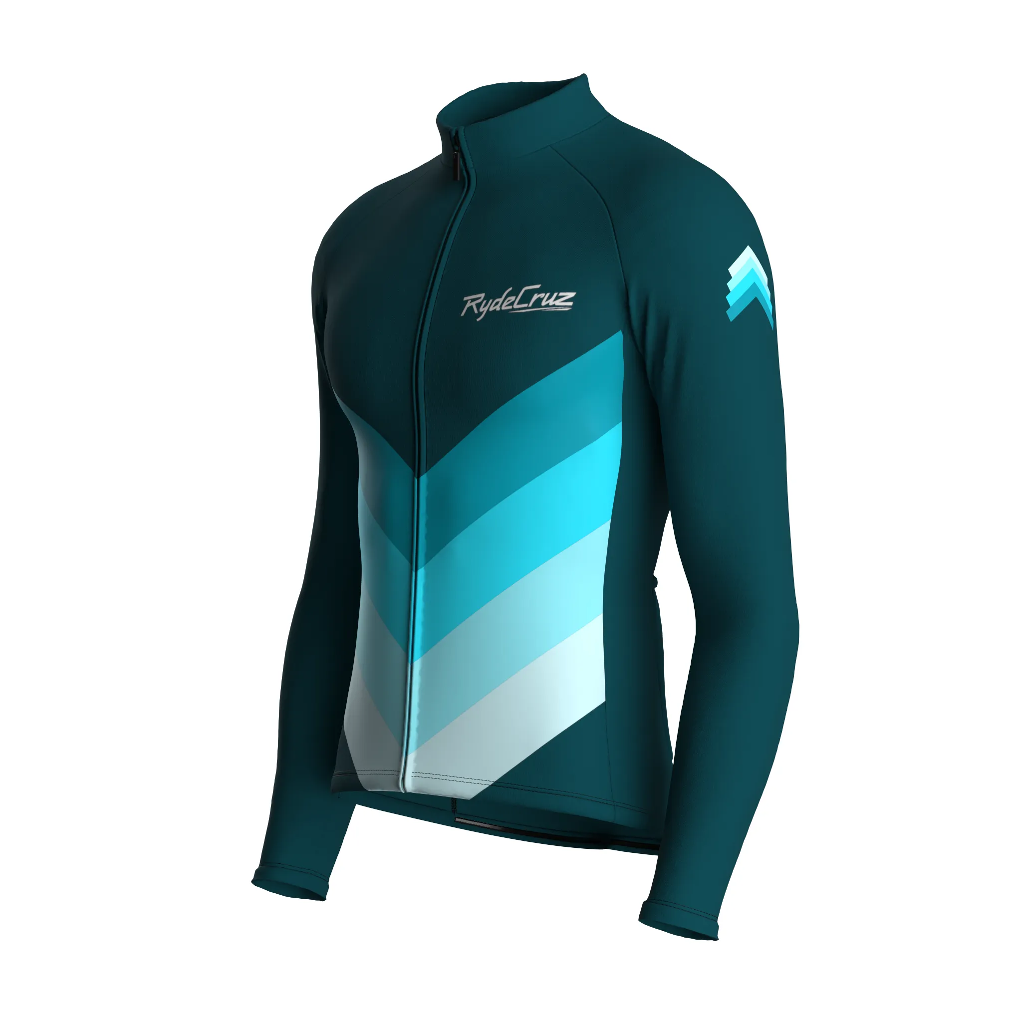 Horizon Shift | Midnight Green Male Long Sleeves Jersey