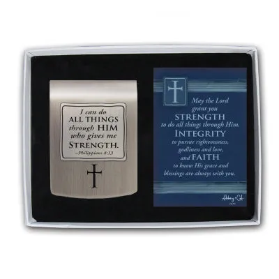 I Can Do All Things Visor Clip Gift