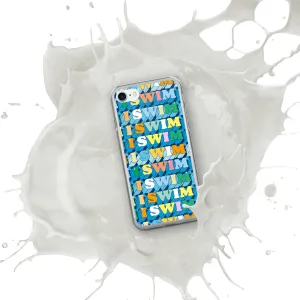 I Swim 70s Pattern iPhone® Case