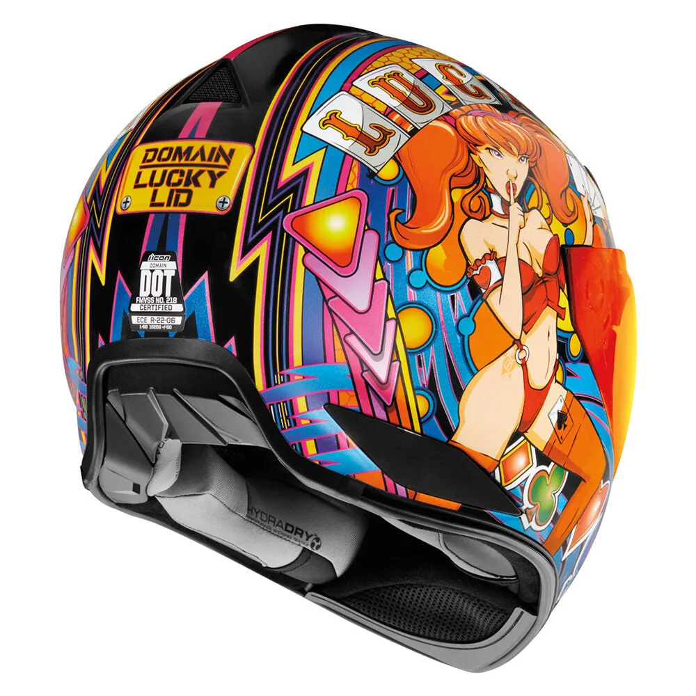 Icon Domain Helmet - Lucky Lid 4