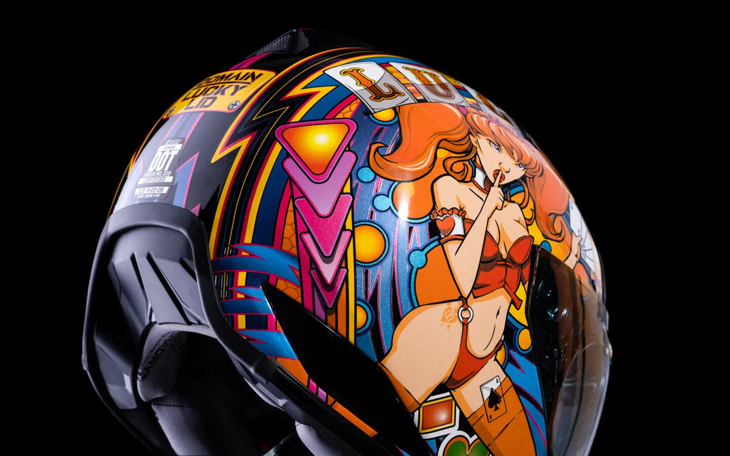 Icon Domain Helmet - Lucky Lid 4