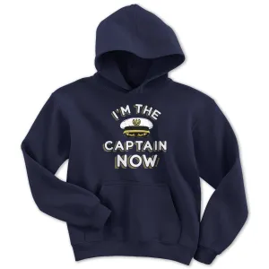I'm The Captain Now Youth Hoodie