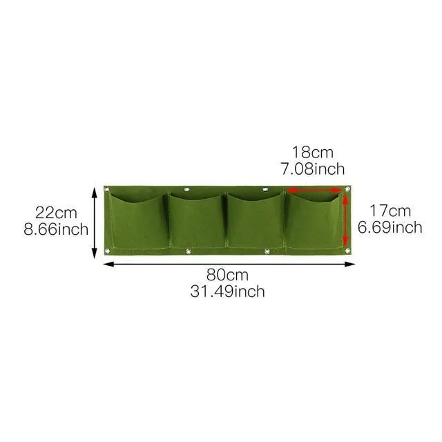 IndoorGarden™ Vertical Hanging Wall Planter