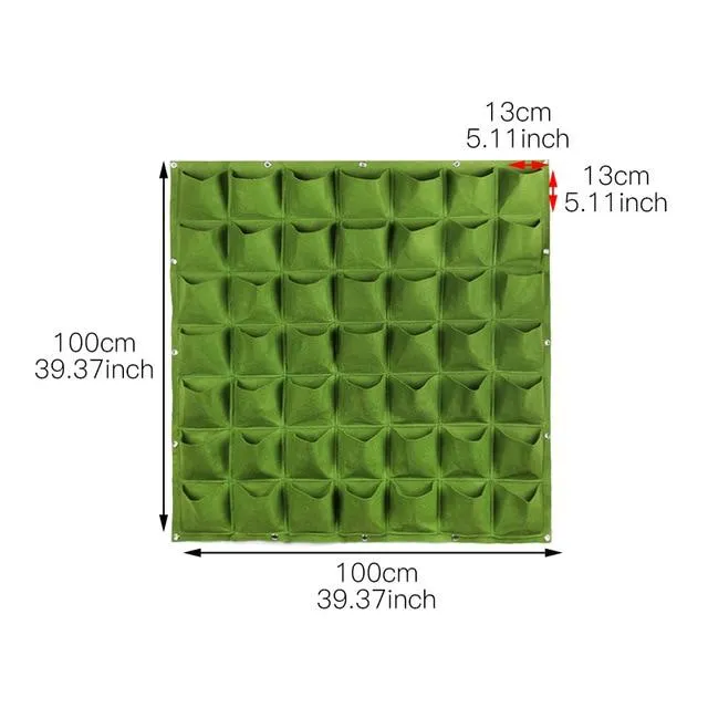 IndoorGarden™ Vertical Hanging Wall Planter